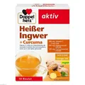 DOPPELHERZ heißer Ingwer+Curcuma Beutel 10 St