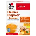 Heißer Ingwer und Curcuma - Vitamin C und Zink zur Unterstützung der normalen...