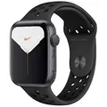 Apple Watch Nike Series 5 44 mm Aluminiumgehäuse space grau am Nike Sportarmband anthrazit/schwarz [Wi-Fi]