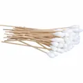WATTESTÄBCHEN Holz 15 cm großer Kopf 50 St PZN01525331