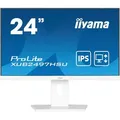 iiyama 24" WHITE IPS-Panel, 1920x1080@100Hz, 15cm höhenverstellbarer Standfuß, 1ms (MPRT), Adaptive Sync, 300cd/m2, Lautsprecher, HDMI, DisplayP...