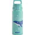 Sigg Trinkflasche 600 ml in Blau - Metall Bidon