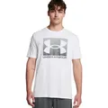 Under Armour® T-Shirt UA M BOXED SPORTS UPDATED SS sportlicher Stil, Rundhalsausschnitt, aus Baumwolle und Polyester weiß S (44/46)