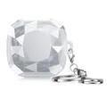 kwmobile Kopfhörer Hard Case kompatibel mit Samsung Galaxy Buds 2 Pro/Buds 2 / Buds Live/Buds Pro Hülle - In Ear Hard Cover Schutzhülle in Diamantenform - Transparent