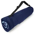 yogabox Yogatasche OM Baumwolle - dunkelblau 71 x 15 x 15 cm