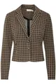 fransa FRNOREEN Damen Blazer Longblazer/Kurzblazer Jacke Knopfverschluss Muster Regular fit, Größe:M, Farbe:Walnut Mix (203392)
