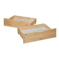 Bettkasten Schublade Rollen Holz 2 Bettkästen Auszug Bettschublade Homestyle4u
