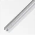 alfer U-Profil 1 m, 10 x 22.5 x 1.5 mm Aluminium eloxiert silber