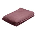Gözze - Wohn- und Kuscheldecke, Memphis, Hohes Stoffgewicht 300 g/m², 150 x 200 cm - Beere