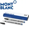 MontBlanc LeGrand Tintenroller Mine Rollerball M Royal Blue Blau 2 Stück