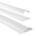 hama halbrund PVC Kabelkanal 100,0 cm weiB NEU