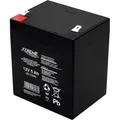 Gel Akku AGM Batterie 12V 5Ah 5 Ah Gelakku Ersatzakku Battery Wartungsfrei