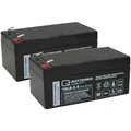 Q-Batteries Ersatzakku für Treppenlifte und Patientenlifter 24V 3,4Ah (2 x 12V)