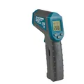 TFA Dostmann Ray Infrarot-Thermometer, 31.1136.20, zum Oberflächentemperatur messen, berührungslos, gemäß HACCP, für Handwerk, Pizzaofen, Hobby und Haushalt, türkis