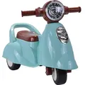 Bandits & Angels Retro-Laufroller ab 1 Jahr für Jungen und Mädchen, Mintgrün – Grüner Laufroller mit Hupe – Für drinnen und draußen – M... - Blau