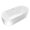 freistehende Badewanne Wanne F26 170x80cm Whirlpool Luft & Wasser