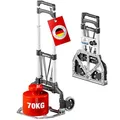 ATHLON TOOLS Aluminium Transportkarre klappbar TÜV GS-geprüft