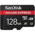 SanDisk Micro-SD-Karte Express, 128GB, bis 100 MB/s, UHS-I U3, SDXC