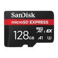 SanDisk microSD Express Speicherkarte 128 GB (Ideal für 4K UHD & RAW-Bildaufnahmen, Lesen bis zu 880 MB/s & Schreiben bis zu 480 MB/s, RescuePRO Deluxe,)