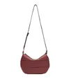 Hobo "HOBO S EDDA CALF OPTIC", Gr. B/H/T: 34,5 cm x 21 cm x 9 cm, berry