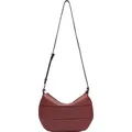 Hobo LIEBESKIND BERLIN "HOBO S EDDA CALF OPTIC", Damen, Gr. B/H/T: 34,5cm x 21cm x 9cm, lila (berry), Leder, Taschen