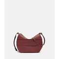 Liebeskind Berlin Henkeltasche Handliche Hobo-Bag aus Nappaleder rot