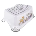 keeeper Bambi Tritthocker, Ab ca. 3 bis ca. 14 Jahre, Anti-Rutsch-Funktion, Tomek, Nordic White (Weiß)