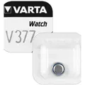 VARTA Batterie Silver Oxide, Knopfzelle, 377, 1.55V