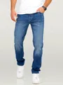 Jack & Jones Comfort-fit-Jeans JJIMIKE JJARIS im Used-Look mit Stretchanteil Herren Mike Jeans Comfort Fit Hose