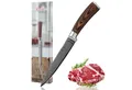 Wakoli Fleischmesser EDIB Damast Tranchiermesser I Kochmesser Küchenmesser I 18cm Klinge, VG10 Kern, 67 Lagen Damaststahl, Pakkaholzgriff, inkl. Geschenkbox