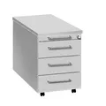 Kerkmann Lago Rollcontainer weiß 4 Auszüge 42,0 x 80,0 x 58,0 cm