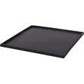 VIVANNO Pflanzenroller Fiberglas UNDO Rechteckig - Anthrazit Matt, (1-St), 54x54x2 cm schwarz 54 cm x 2 cm