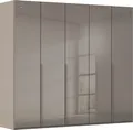 rauch Drehtürenschrank Kleiderschrank Schrank Garderobe Wäscheschrank BESTSELLER MONTCLAR (3 Ausstattungen BASIC/CLASSIC/PREMIUM (SOFT-CLOSE), Breiten 201-400 cm) Front in Glas/Hochglanz/Dekor/Grauspiegel in 5 Breiten MADE IN GERMANY