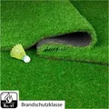 MDEKOR Kunstrasen Balkon Outdoor Meterware wasserdurchlässig, Echtrasen-Optik, 150x200 cm Grün 1011, Höhe 38 mm grün 150 cm x 200 cm
