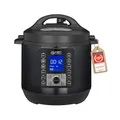TZS First Austria - Elektro Schnellkochtopf 6L - 12 Auto-Programme - Multikocher 1000W Multicooker als Reiskocher, Dampfgarer, Crock Pot etc. - Elektrischer Multivarka Druckkochtopf