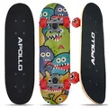 Apollo Skateboard - Monsterskate - Kinderskateboard 51cm, ABEC 3