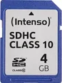 Intenso 4 GB SDHC Karte Class 10