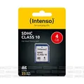 SDHC-Card  4GB, Class 10