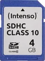 Intenso Class 10 Flash-Speicherkarte 4 GB SDHC (3411450)