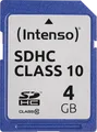 INTENSO 3411450 - SDHC-Speicherkarte 4GB, Intenso Class 10