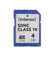 Intense 4GB SDHC - 4GB SDHC Memory Card (20 MB / s, class 10), blue