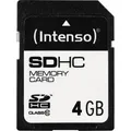 Intenso SD Card 4GB Class 10 zu 20 MB/Sekunde Lesegeschwindigkeit