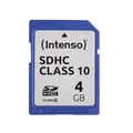 Intenso SDHC 4GB Class 10 Speicherkarte blau Compact Flash extern Datenspeicher