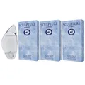 Nikos Sculpture Homme   3 x 100 ml Eau de Toilette EDT Set