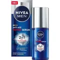 NIVEA MEN Anti-Age 2in1 Power Serum mit Hyaluron und LUMINOUS630® 30ml