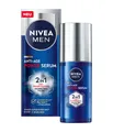 NIVEA MEN Anti-Age 2in1 Power Serum mit Hyaluron und LUMINOUS630® 30ml