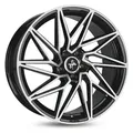 Keskin Wheels Kt20 Black Front Polish 8.5x19 ET 35 5/120 Alufelge Schwarz