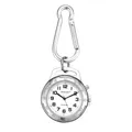 METALL Sprechender Schlüssel-Anhänger Armbanduhr Wecker Uhr Senioren Blindenuhr