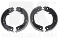 Bremsbackensatz Feststellbremse NK 2730863 198mm für MITSUBISHI PAJERO 4 3 Top 2