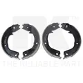 1x Bremsbackensatz, Feststellbremse NK 2730863 passend für MITSUBISHI
